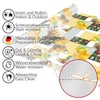 Anro Oilcloth Wax Tablecloth, Washable