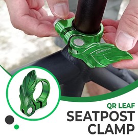 ONIPAX Bike Leaf Seatpost Quick Release Clamp Collar Aluminum Alloy 32mm/35mm