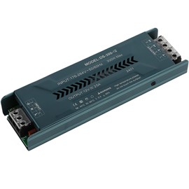 JOYELEC 300W 12V 25A LED Transformer Driver Power Supply Slim LED Switching Power Supply for Home Technology Input Driver Transformer AC230V to DC12V Output Suitable for Low Voltage Light Strips