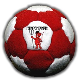 Footbag Inferno 32 Panels Hacky Sack pro Bag Sand & Iron weigthed at 60g