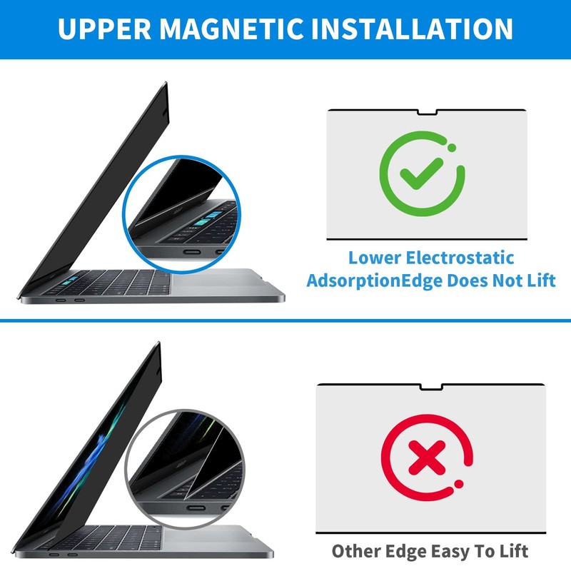 Magnetic Privacy Screen Protector for MacBook Air 13.6" & 2022-2025