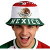 Sombrero Pescador Bucket Hat de México para Fanáticos del Mundial,