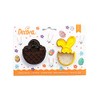 Decora 0255061 AUSSTECHER AUS KUNSTSTOFF KORB UND HASE 2-TLG