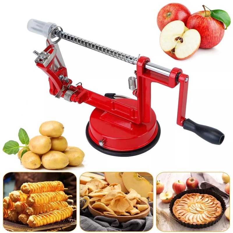 iMounTEK 3 in 1 Kitchen Apple Pear Peeler Slicer Manual