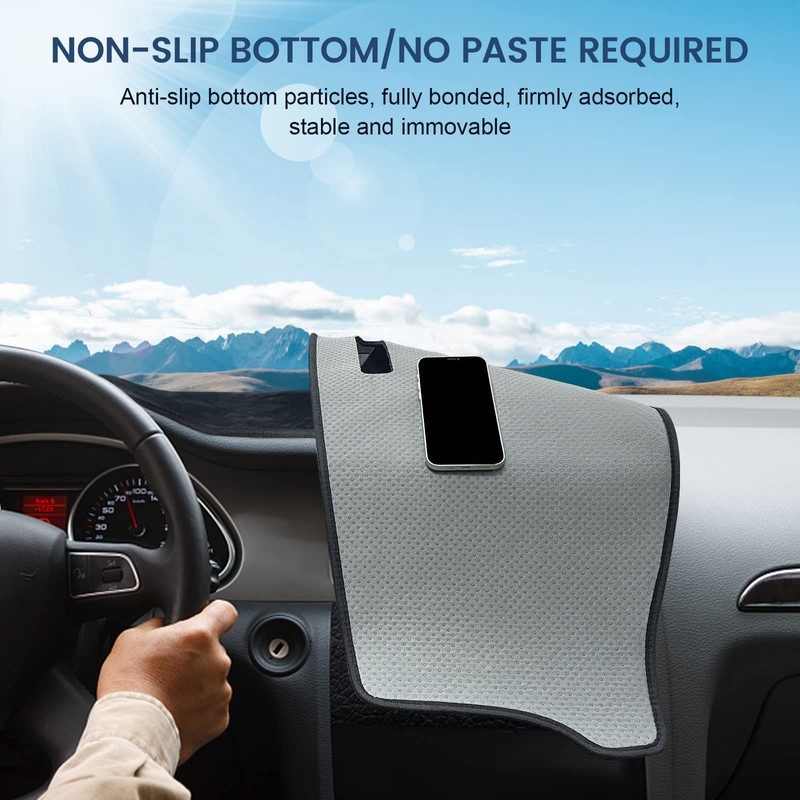 Rilsen Dashboard Cover Mat Custom Fit for 2019-2022 2023 2024