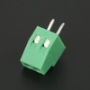 Terminal Block Connector 50pcs/set 2 Pin 2.54mm Pitch Green PCB