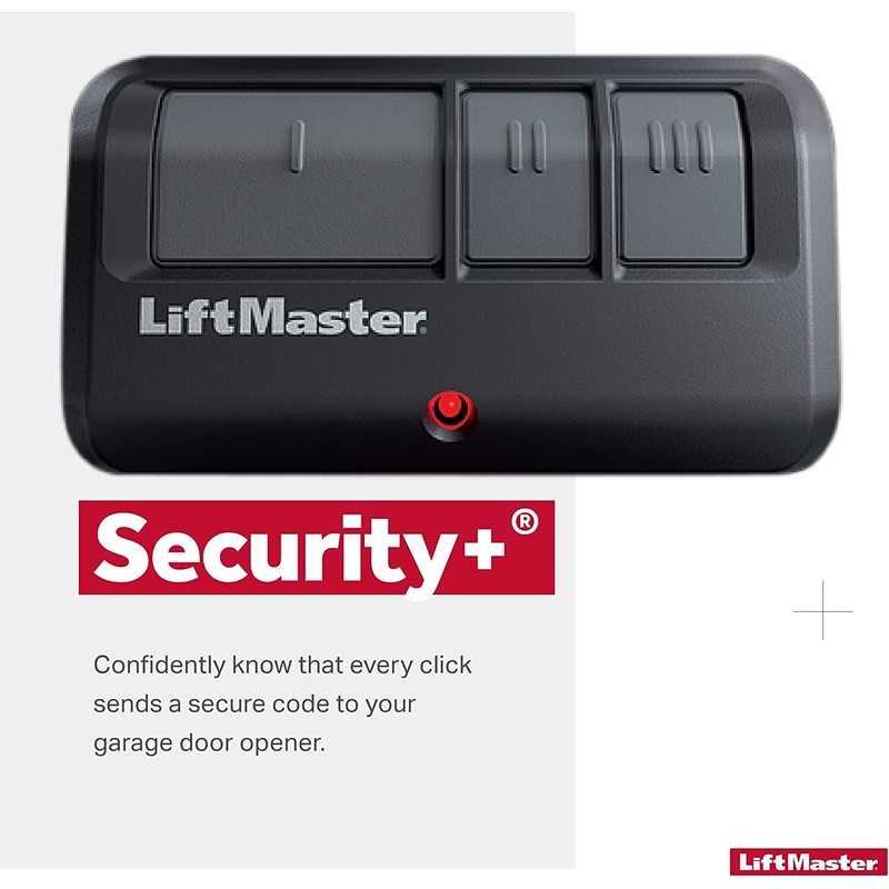 Liftmaster 893MAX 3-Button Remote Control - for Garage, Gate Openers,