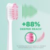 GUM SONIC SENSITIVE Ersatzbürstenköpfe für batteriebetriebene Schallzahnbürste | 4 x
