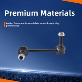 ADIGARAUTO 2 eslabones de extremo de barra estabilizadora delantera compatibles con Dodge Durango 2011-2015, Durango 2018 5.7L V8, Jeep Grand Cherokee 2011-2015 (motores 3.0L, 3.6L, 5.7L) | Reemplaza