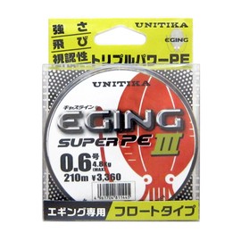 Unitika Casline Eging Super PEIII 66.8 ft (210 m) No. 0.6