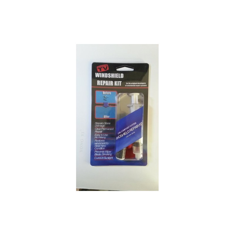 Windshield Repair Kit for Emergency Repairs Up to 2 Locations