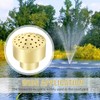 MDEOOSKY Water Fountain Nozzle 1/2" Brass DN15 Pond Column Fountain