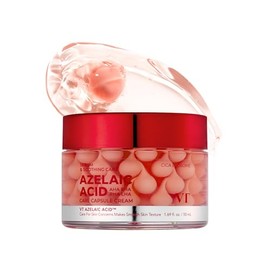 VT COSMETICS Azelaic Acid Care Capsule Cream – Facial Moisturizer for Blemish-Prone & Redness-Prone Skin | Pore Refining & Soothing Care, Lightweight & Hydrating, AHA BHA PHA LHA | Korean Skin Care