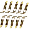 Pack of 10 tension latches, corner fastening, tension latch pendant,