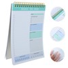 Ciieeo Tear-off Planner Notepad: Daily Weekly Schedule To-do Lists Diary