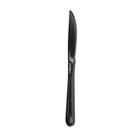 Heavy Weight Plastic Knives Black 4000pcs - Disposable Cutlery Knives, Recyclable, Knife - Great for Parties, Office, BBQ, Restaurants and Togo