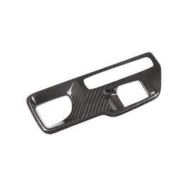 Gear Shift Panel Trim Cover Fit for Toyota Supra GR A90 A91 MK5 2019-2022,Gear Shift Console Anti-Scratch Panel Protector Frame Cover is made of carbon fiber material, 1 PCS (Carbon Fiber Pattern)