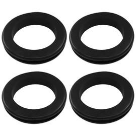 Unlorspy 10Pcs 2Inch Rubber Grommets 1.57" ID, 50mm Rubber Hole Grommets for Wiring,Plugs, Cables, Automotive