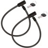 Bicycle Lock 2 Pieces Reinforced Cable 60 cm High Performance