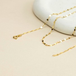 Carissima Gold Women's 9 ct Yellow Gold Forzatina Chain of Length 41 cm