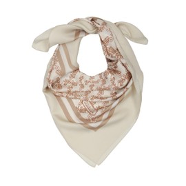 Coach Women's Horse and Carriage Printed Silk Square, Ivory, One Size