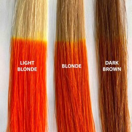 IROIRO Premium Natural Semi-Permanent Hair Color 320 Neon Orange (8oz)