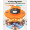 15 Egg Incubator with Side Water Refill, Auto Humidity Control,