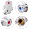 EBTOOLS G1/2 Hot Cold Water Mixing Valve Stop Faucet Handle