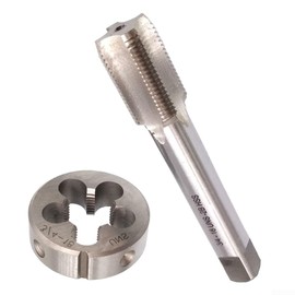 SPORTARC 3/4-18 UNS Tap High Precision HSS Tap & Die Set for Flat Cuts, Right Hand, 3/4 18 UNS