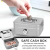 Money box with key, cash box with slot, cash box