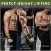 Lights Mountain Wrist Cuffs Weight Lifting Straps – Heavy-Duty Cable