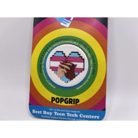 Universal PopSocket - Pride Month Poptivism PopGrip - 8-Bit Trans Celebration (New In Box)
