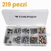 THKFISH Piombi da Pesca Accessori Pesca Texas Rig,Carolina Rig,Ami da