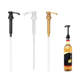 3 Pcs Universal Fit Syrup Pump for Coffee Syrups and More – Easy Dispensing for Beverages – Ideal for Kitchen & Barista Tools