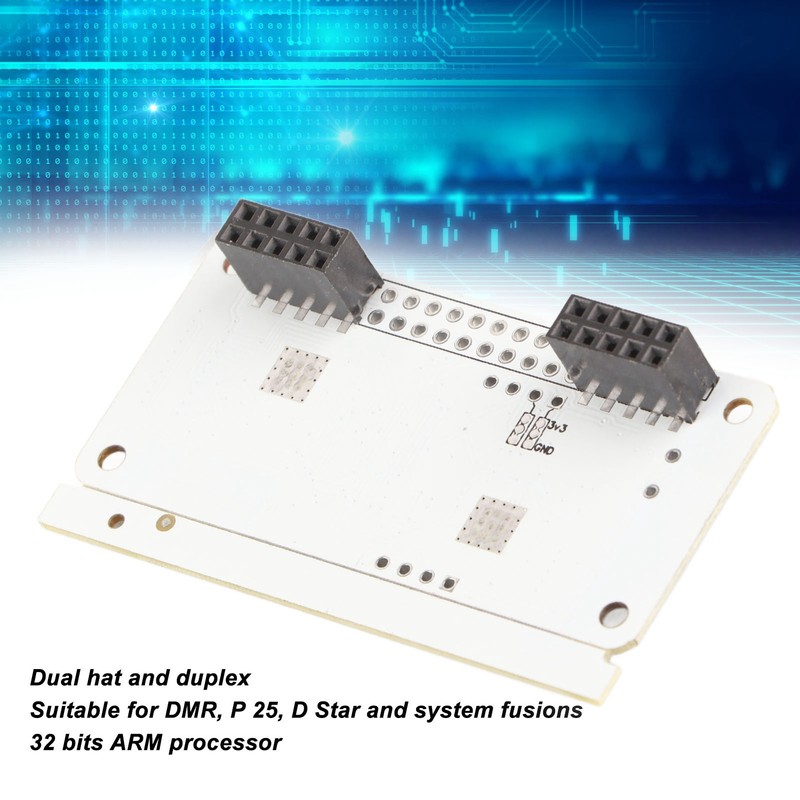 MMDVM Hotspot Board Dual Hat Duplex 10mW 32 Bits ARM