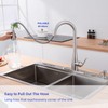 HGHGK Kitchen Faucet with Soap Dispenser and Pull Down Sprayer