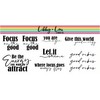Positive Energy Quotes Planner Sticker | Libby and Lou Sticker