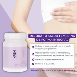 Dekós +fem | Myo Y D-chiro Inositol 40:1 Polvo Para Mujeres