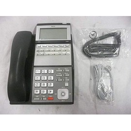NEC UX5000 DG-12e 12 BUTTON DISPLAY PHONE BLACK Part# 0910044 ~ IP3NA-12TXH (Renewed)