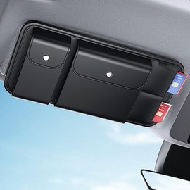 Organizador De Visera para Coche para Kia Seltos 2019-2025 SP,Organizador De Parasol De Coche,Accesorios Interiores De AutomóVil, Organizador De Bolsillo