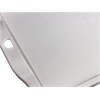 Microwavable Tray for Heating Food, Gray, 11.3 x 9 inches