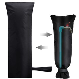 Outdoor Tap Cover, Hillylolly Tap Cover, Frost Protection, Outdoor Tap Cover, Frost Protection Tap Outdoor, Faucet Frost Protection Outside for Winter Protection (L)