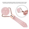 Rose Quartz Face Roller Massager Skin Tightening Lifting AntiWrinkle Facial