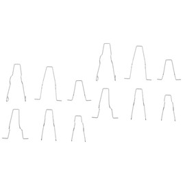 Vaguelly 12pcs Headlight Bulb Retaining Spring Clip Kit Clips for Bulbs Easy Installation for Headlamp Replacement