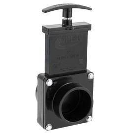 Factory RV 2" Waste Holding Tank Valve | ABS Hub & Spigot Replacement for RV Plumbing | Compatible with Valterra | Leak-Proof Gray or Black Water Flow Control | Durable, Compact Fit for Tight Spaces