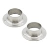 4 PCS Shower Curtain Rod Holder, ULIFESTAR Closet Rod Brackets