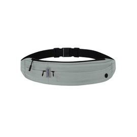 WATERFLY Running Belt Fanny Pack: Runner Marathon Jogging Waist Pack Sport Workout Exercise Fitness Phone Holder Belt for Men Women Jogger Slim Waistband