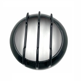 Motolordd Headlight Guard for Honda SuperCab C125 Motrode/Honda C125 Head Light Guard Cover (Gloss Black)