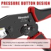 Newdeli Wire Crimping Tool for Heat Shrink Wire Connectors -