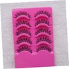 Baluue Handmade Natural False Eyelashes 5 Sets for Glamorous Eyes